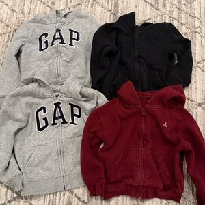Four Gap sweatshirt jackets